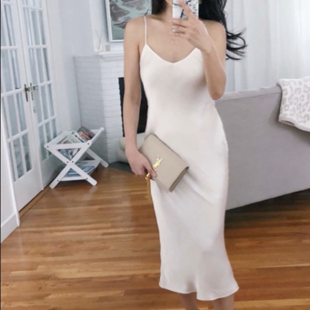 NWT Banana Republic Satin Slip Dress